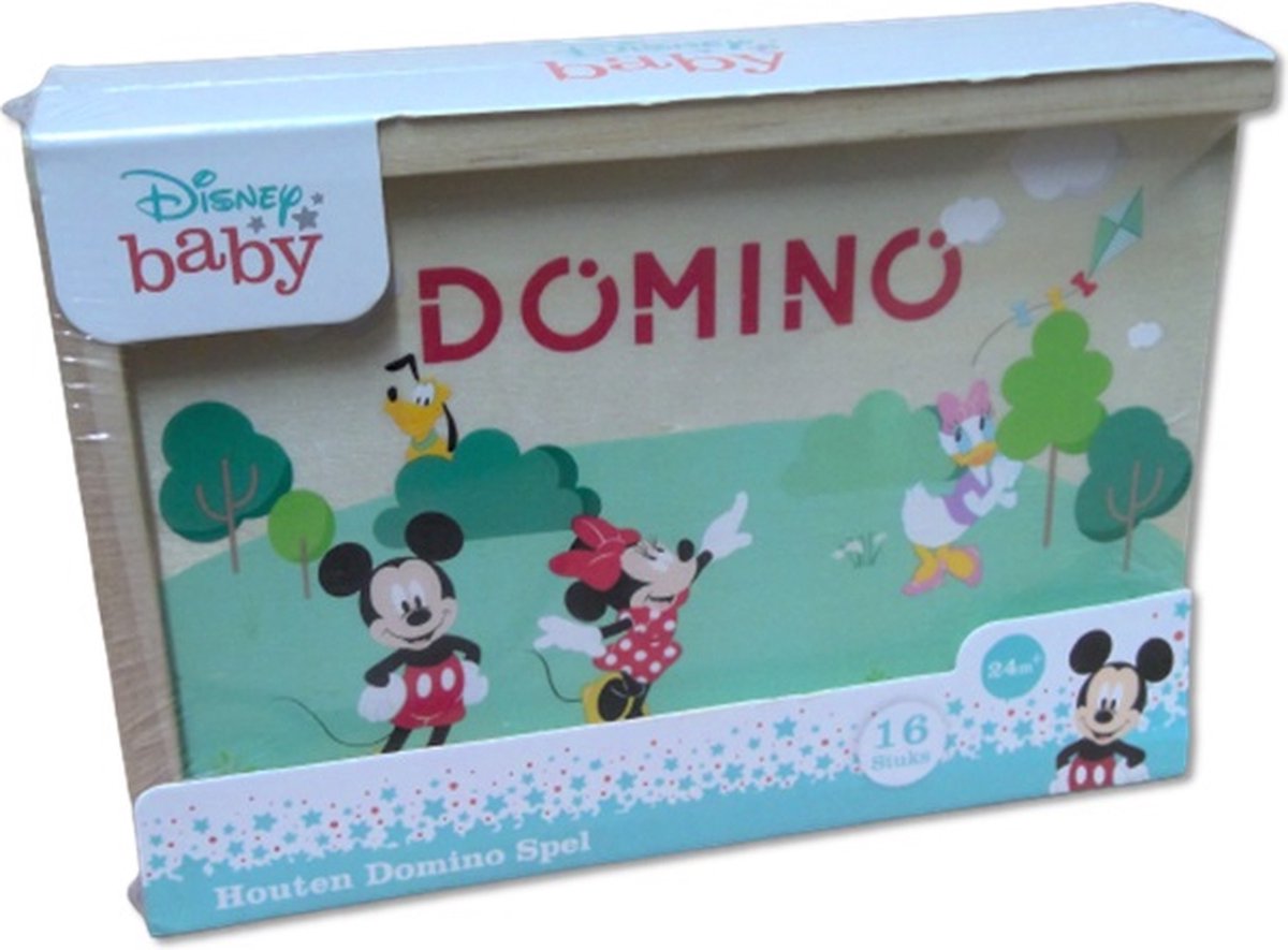 Jeu de dominos en bois Disney Baby - 16 pièces - Dès 24 mois | Jeux | bol