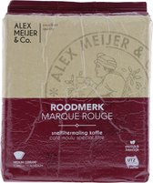 Alex Meijer Roodmerk gemalen koffie snelfiltermaling - Pak 1,5 kilo