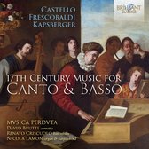 Mvsica Perdvta & David Brutti - 17th-Century Music For Canto & Basso (CD)