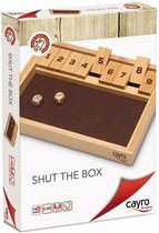 Cayro - Shut the Box - Jeu d'adresse Jeu de dés - 2-4 joueurs - Dès 6 ans