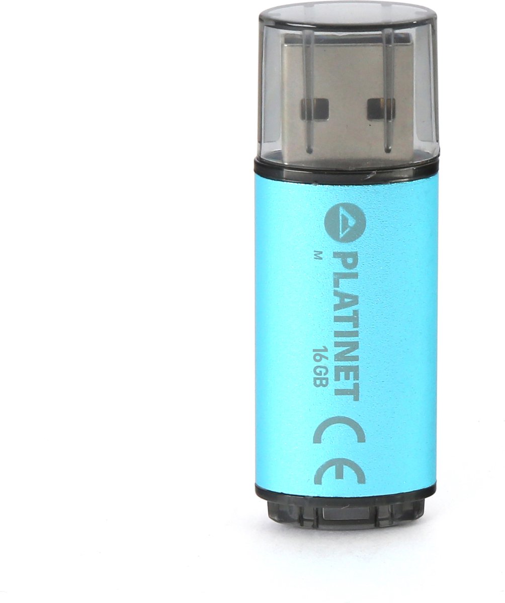 Platinet PMFE16BL USB flash drive 16GB blauw