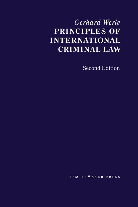 Principles of International Criminal Law - cover
