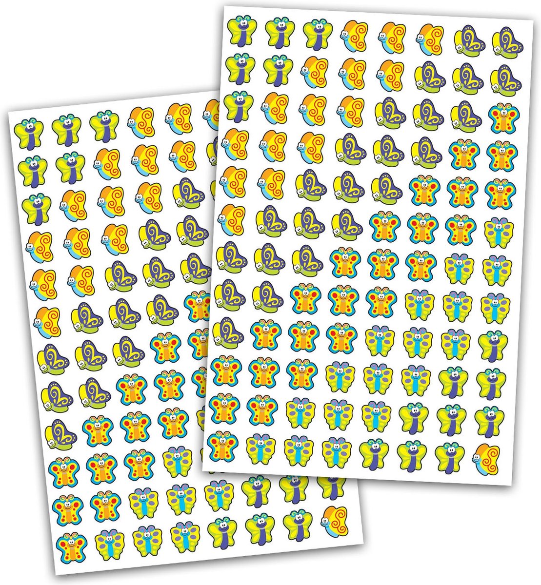 Vlinder Stickervellen - Stickers Vlinders - Vlinder Decoratie - Lente Stickers - Zomer Stickers - Knutselen Meisjes - Knutselen Volwassenen - Kaarten Maken - Stickervellen Meisjes - Stickervellen Vlinders - Beloningsstickers - Stickers Kinderen