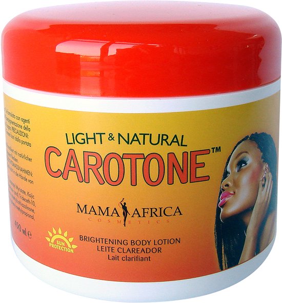 Carotone Light and Natural Brightening Body Lotion Tub 450ml