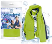 Verkoelende Handdoek - Koel - Cooling Towel - Sport - Fitness - ijshanddoek - Groen - 2 stuks
