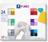 FIMO effect ovenhardende boetseerklei - Colour Pack - 24 st