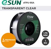 eSun - eTPU-95A Filament, 1.75mm, Clear - 1kg