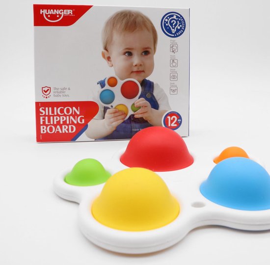 Afbeelding van het spel Simple dimple baby toys - educatief