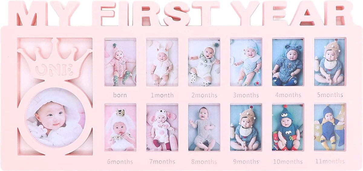 Goedkoopste Babyfotolijst Set \ posters voor de kinderkamer - Baby Hand en Footprint Kit \ kit voor pasgeboren jongens/meisjes - baby fotolijst, Fotolijstplank