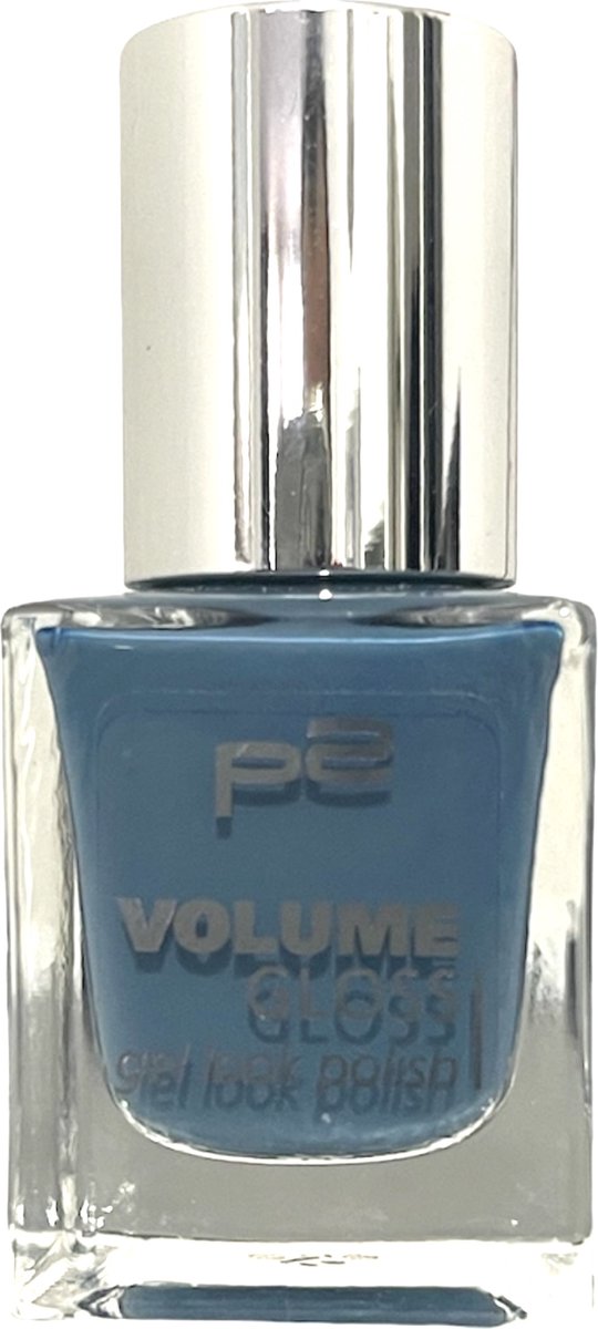 P2 Cosmetics EU Volume Gloss Gel Look Nagellak 640 Cry Baby 12ml zacht Blauw