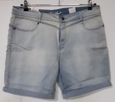 New Star korte broek dames - short dames jogg jeans - Salina - denim blue - maat 3XL