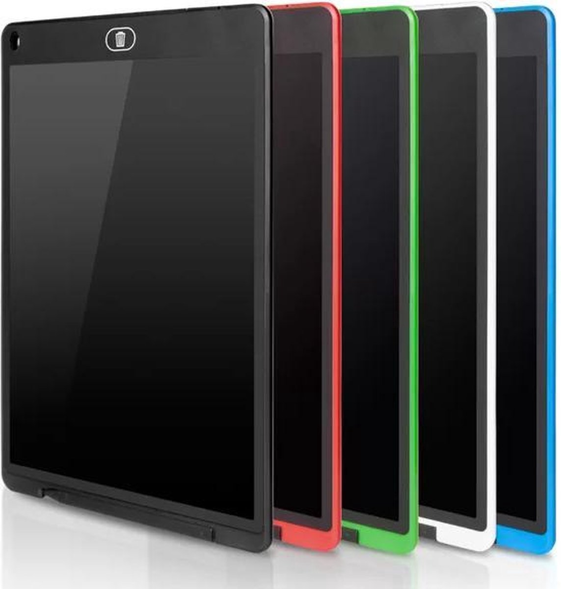LCD-schrijfbord, 12 inch LCD Schrijven Teken Tablet kleurrijk scherm LCD-schrijftablet voor kinderen en volwassenen, uitwisbaar digitaal tekenbord Draagbare Elektronisch schrijfplank, Groen.