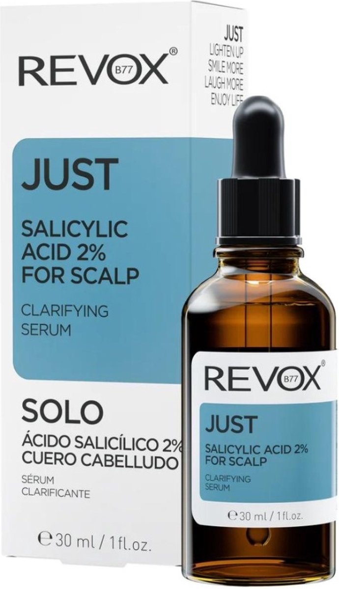Revox - Just Salicylic Acid 2% For Scalp Clarifying Serum - 30ml