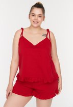 Trendyol TBBSS22PT0564 Volwassenen Vrouwen 2 pack - Rot - 2XL