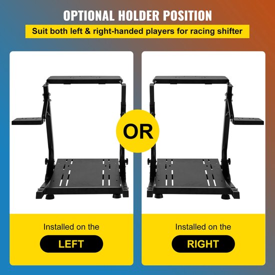 Vevor - Wheel stand - racestuur standaard houder - race cockpit - logitech G25 G27 G29 - thrustmaster - fanatec van Vevor — afbeelding 4