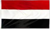 VlagDirect - Jemenitische vlag - Jemen vlag - 90 x 150 cm.