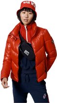 Superdry Brooklyn Padded Jas Rood XS Vrouw