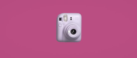 Fujifilm instax mini 12 Bundle - Blossom Pink - appareil photo instantané