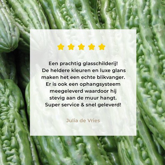 MuchoWow® Glass Painting - Bitter Sopropo from a California Farmers Market - 80x60 cm - Peintures sur Verre Acrylique - Photo sur Glas