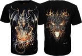 Lucifers's Dragon From Hell T-Shirt - Origineel Design - XL