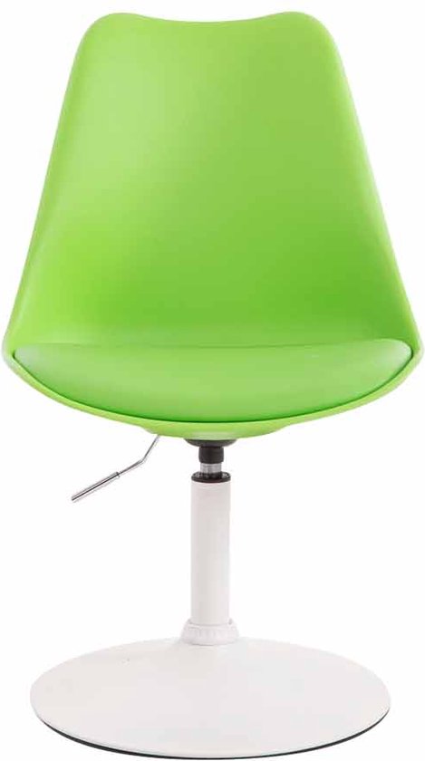 HOOZ Set van 4 eetkamerstoelen met rugleuning, polyester keukenstoelen
