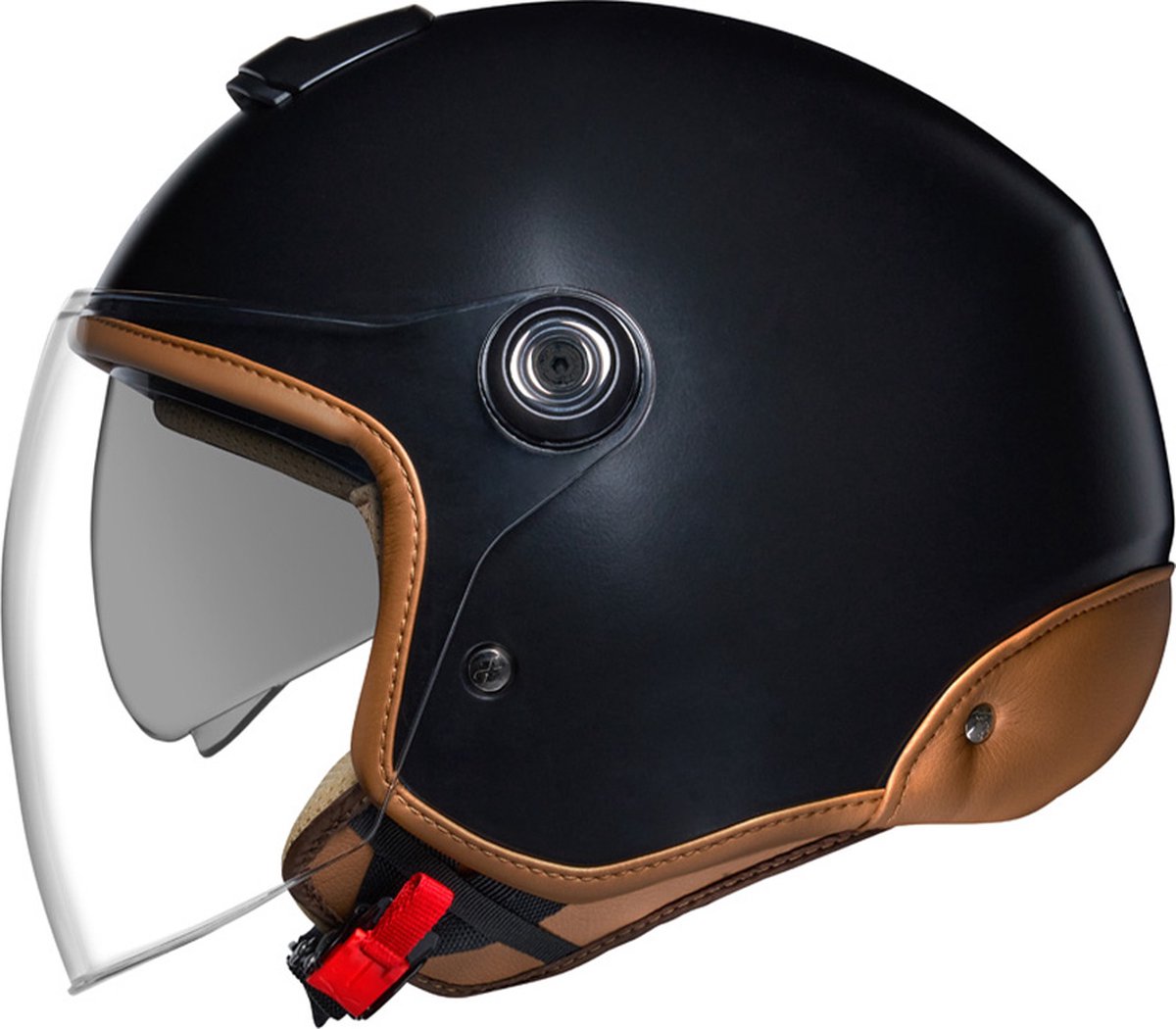 Nexx Y.10 Sunny Black Matt Camel S - Maat S - Helm