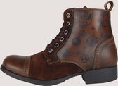 Chaussures Helstons Mehari Cuir Marron Choco 38 - Taille - Botte