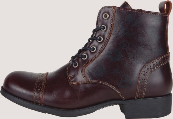 Foto: Helstons mehari burgundy leather shoes 40 maat laars