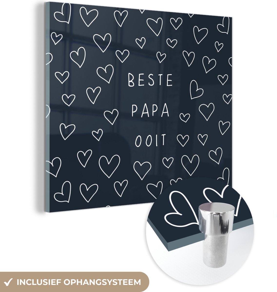 Papa - Quote - Vaderdag - Beste papa ooit - Spreuken - Vaderdag cadeautje - Cadeau voor vader en papa