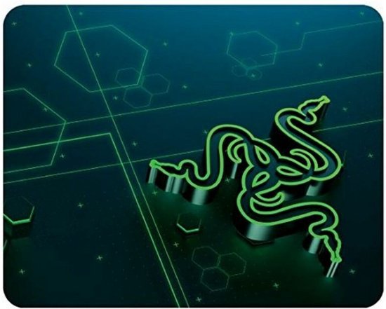 Razer Goliathus Mobile - Gaming Muismat - 22 x 27 cm - Zwart/Groen