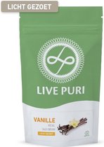 Live Puri Maaltijd Vanille Eiwitpoeder | Heerlijke vanille smaak | Lange verzadiging dus geen trek meer | Geen geraffineerde suikers | Koolhydraat, lactose en vet-arm