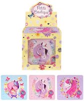 108 stuks -Puzzel Pony's - Paarden - 13 x 12 Cm - In Traktatiebox - Uitdeelcadeautjes - Uitdeel Traktatie voor kinderen - Meisjes