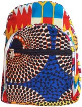 Jacqui's Arts & Designs - African design - kinderrugzak - kleurrijk - Afrikaanse print - Afrikaanse stof - patchwork - handgemaakt