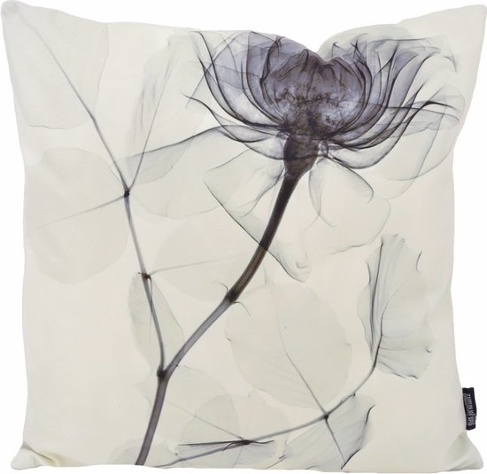Sierkussen Watercolor Flower #1 | 45 x 45 cm | Katoen/Polyester