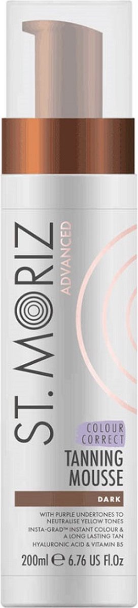 St. Moriz Tanning Mousse Colour Corrector #dark 200 Ml