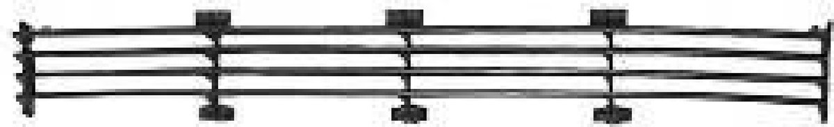 VanWezel 1830590 - Grille prise d'air inférieure pour Ford Courier de 1996 au 03/2002