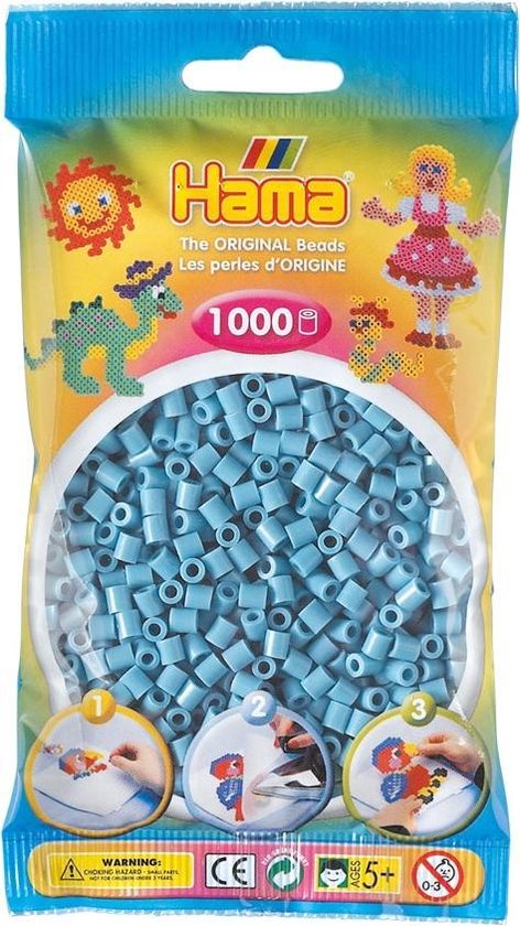 Fer sur perles Hama 1000 pièces 2 couleurs G