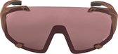 Alpina Hawkeye Q-Lite - Brique mat-noir rouge miroir - Taille Unisex_OneSize
