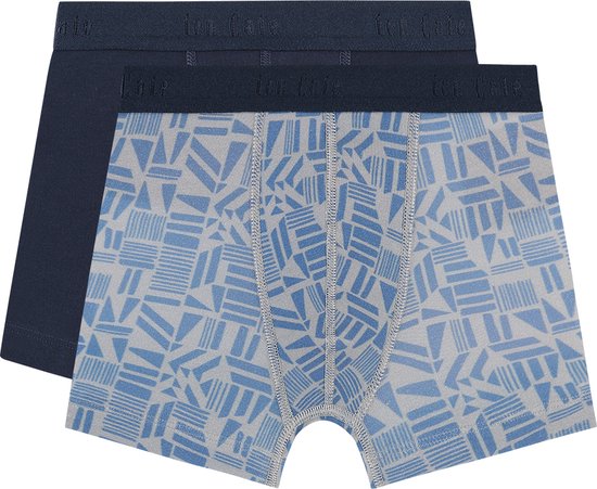 Basics shorts fun graphics 2 pack voor Jongens | Maat 110/116