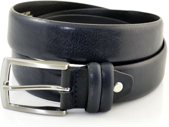 38 mm volnerf rundlederen riemen vervangende riem zonder gesp voor 38 inch - België