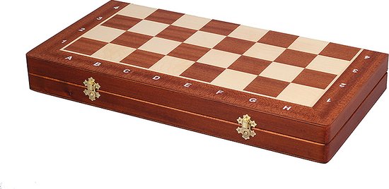 Thumbnail van een extra afbeelding van het spel Zagreb 1959 Tournament Schaakspel - Compleet met Schaakbord en Unieke Schaakstukken - Luxe schaakspel handgemaakt met Hoogwaardig beuken hout