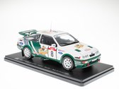 Vier Vaderdag met de opwinding van Rallyauto's in schaal 1:24! Ford Sierra Rs Cosworth - Auriol - Occelli - Tour de Corse 1988 - Rally Cars 1:24 scale
