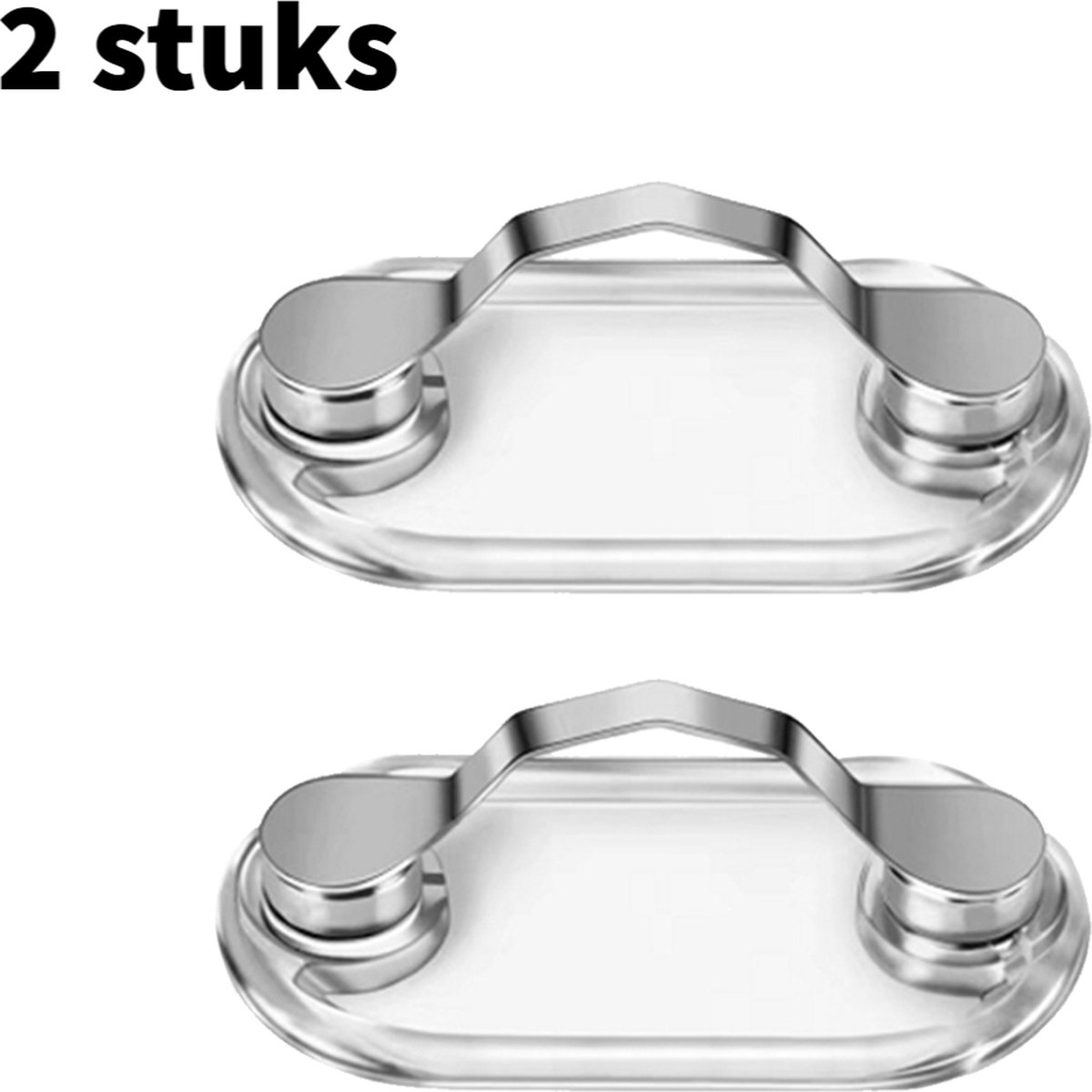 thumbnail: 2 Stuks Pluche Brillenhouder - Zachte Stoffen Brillenstandaard Voor Optische Brillen En Zonnebrillen