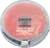 Lenco CD-202TR Discman - Draagbare CD-MP3 Speler met Anti-Shock bescherming - Transparant