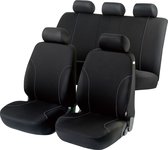 Auto stoelbeschermer Allessandro met Zipper ZIPP-IT Autostoelhoes, set, 2 stoelbeschermer voor voorstoel, 1 stoelbeschermer voor achterbank zwart