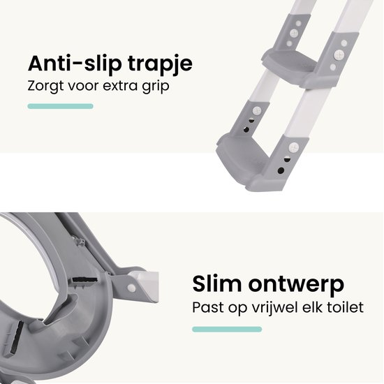 Kids4u® - WC Verkleiner met Trapje - Potje Peuter - WC Verkleiner opvouwbaar - Met Beloningssysteem