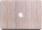 Lunso - cover hoes - MacBook Pro 15 inch (2016-2020) - houtlook lichtbruin