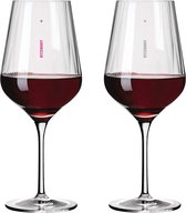stergeslepen #1 rode wijnglasset, glas, 570 milliliter, transparant, 2 stuks (1 stuk)