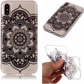 Softcase henna lotus hoes iPhone X / XS