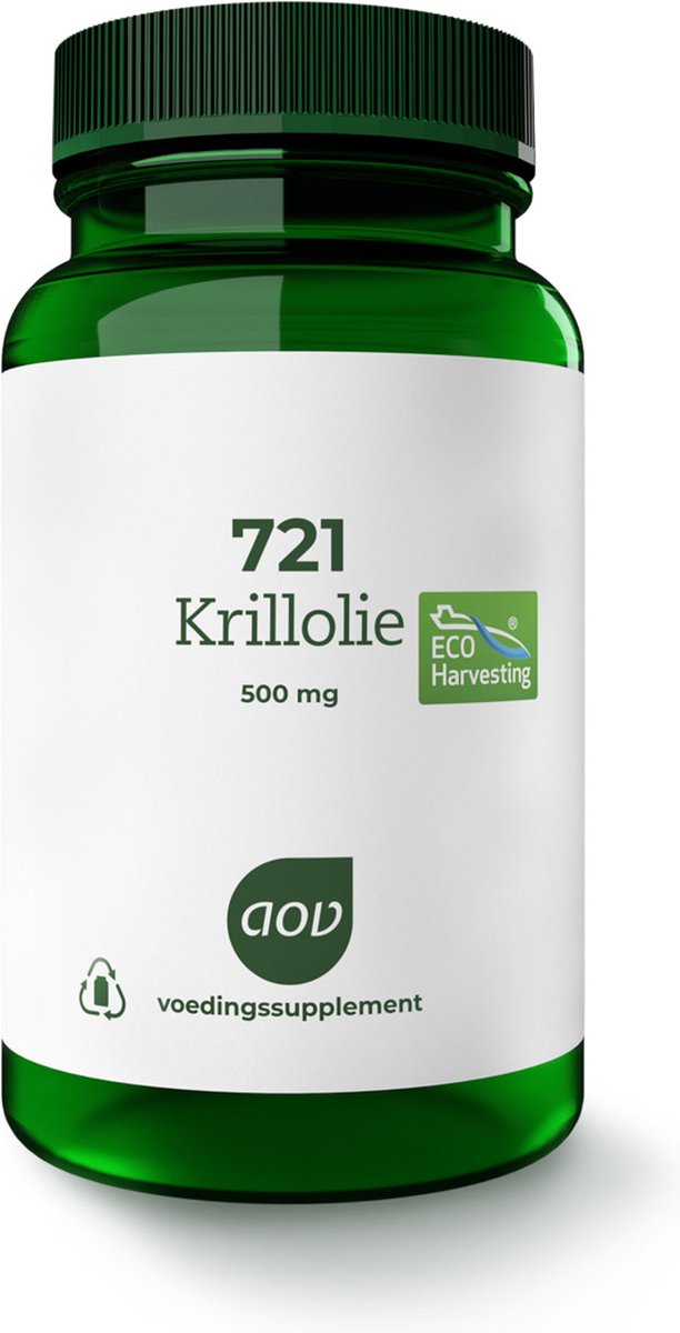 Goedkoopste AOV 721 Krillolie - 60 capsules - Vetzuren - Voedingssupplement